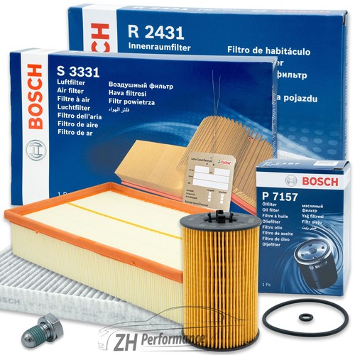 Bosch inspektionspaket filter - inspektionspaket,