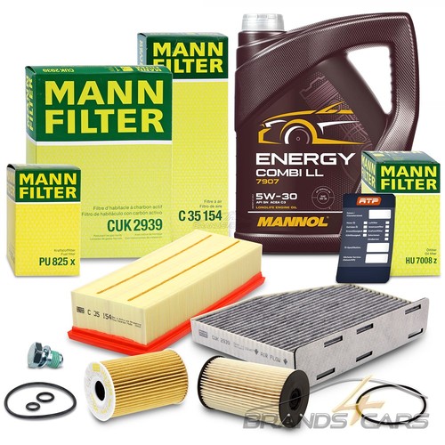 Mann inspektionspaket 5l - inspektionspaket, +5l
