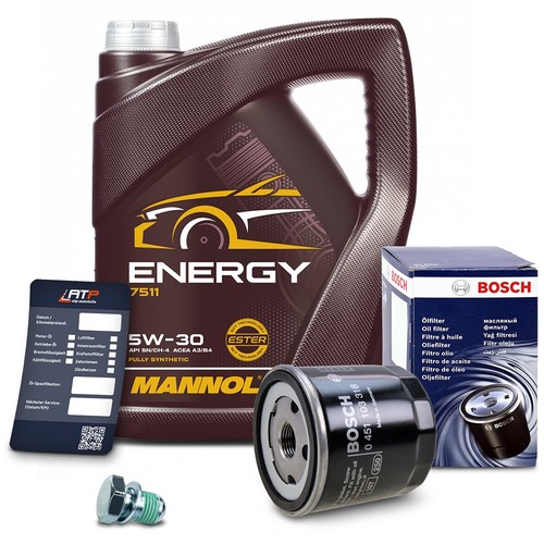 Bosch ölfilter mannol - bosch, +5l