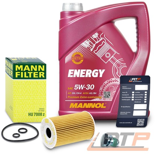Mann ölfilter 5w - Ölfilter, +
